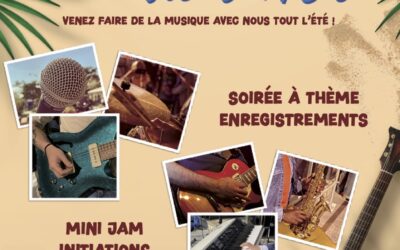 LES ESTIVALES DE L’ACA – Venez faire de la musique avec nous tout l’été !